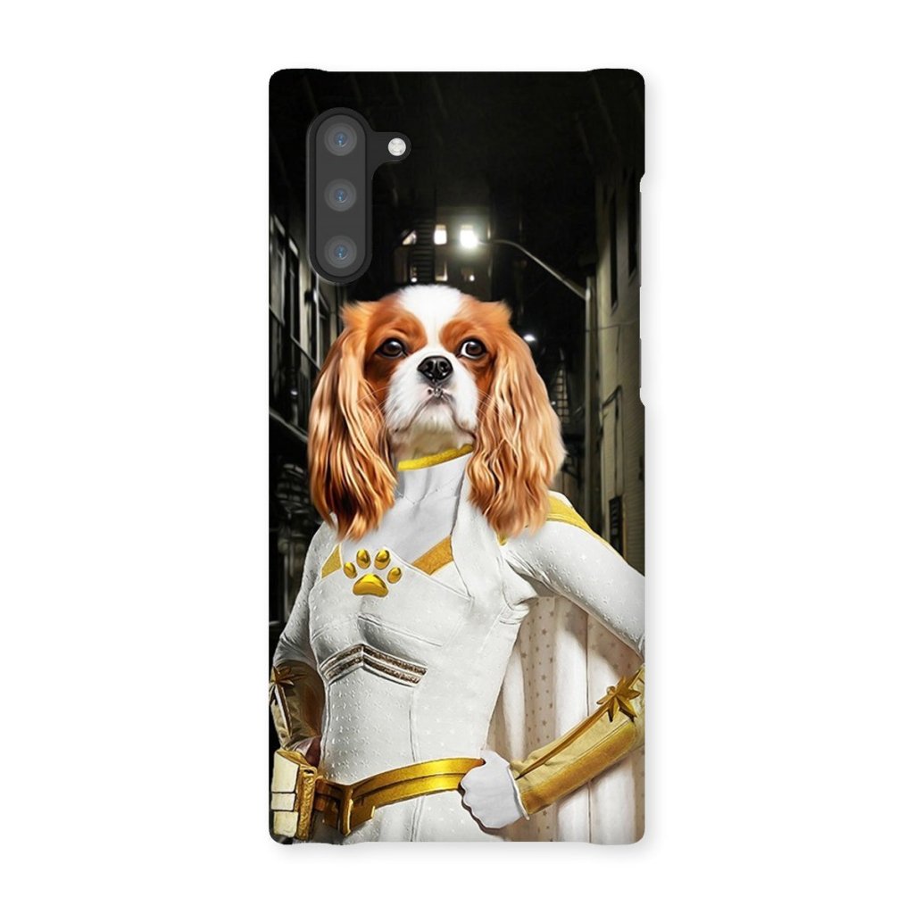 Light Superhero Custom Pet Snap Phone Case | Custom Pet Artwork | Paw & Glory