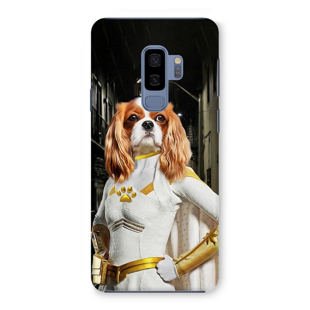 Light Superhero Custom Pet Snap Phone Case | Custom Pet Artwork | Paw & Glory