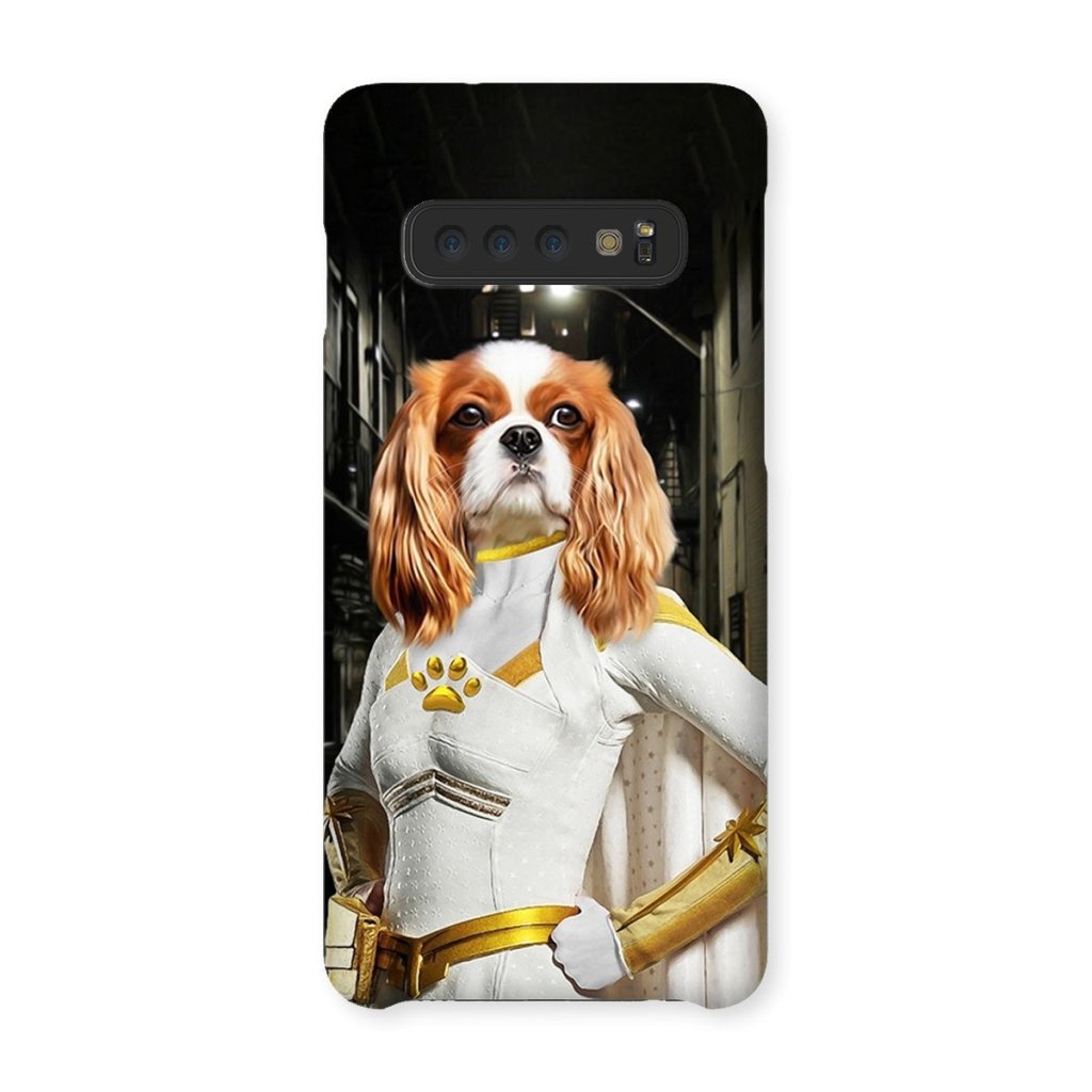 Light Superhero Custom Pet Snap Phone Case | Custom Pet Artwork | Paw & Glory