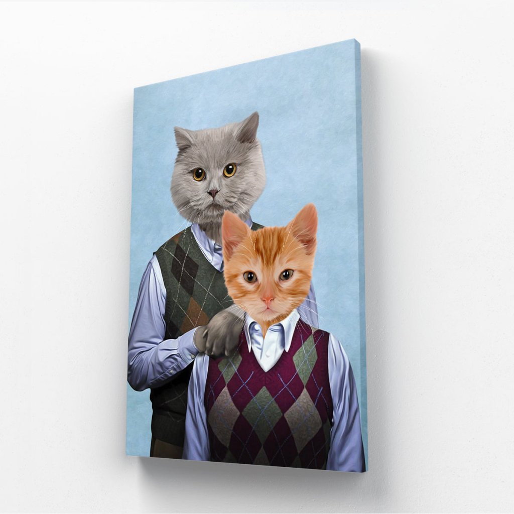 Pet Portraits | Step Doggo's: Animal Art Canvas | Paw & Glory