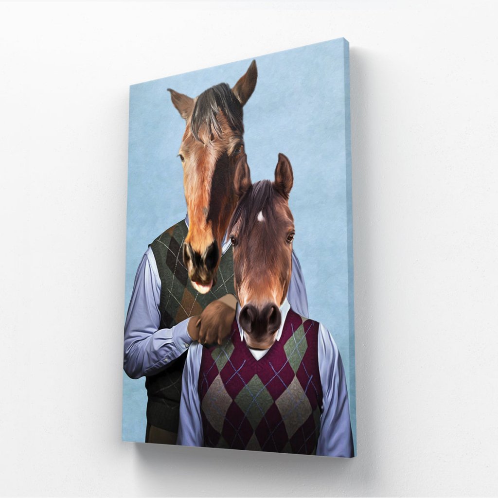 Pet Portraits | Step Doggo's: Animal Art Canvas | Paw & Glory