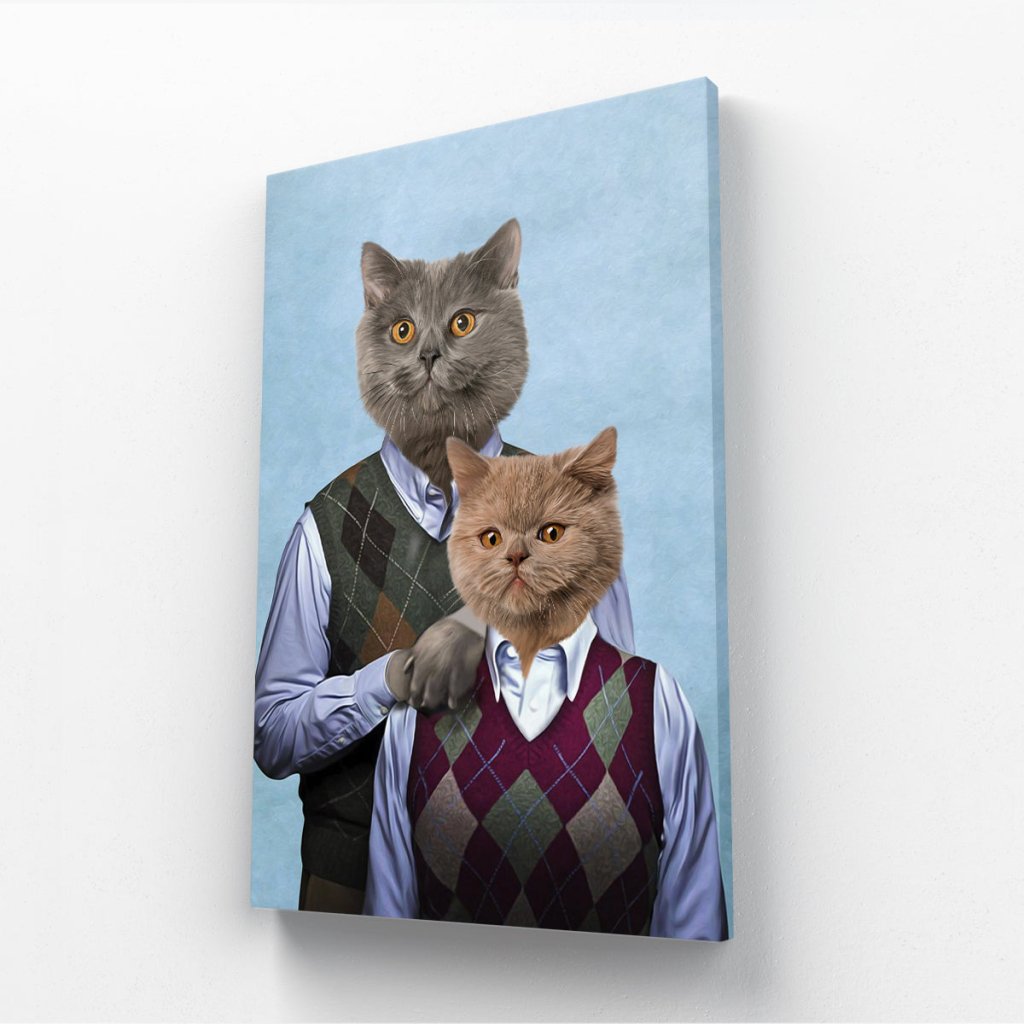 Pet Portraits | Step Doggo's: Animal Art Canvas | Paw & Glory