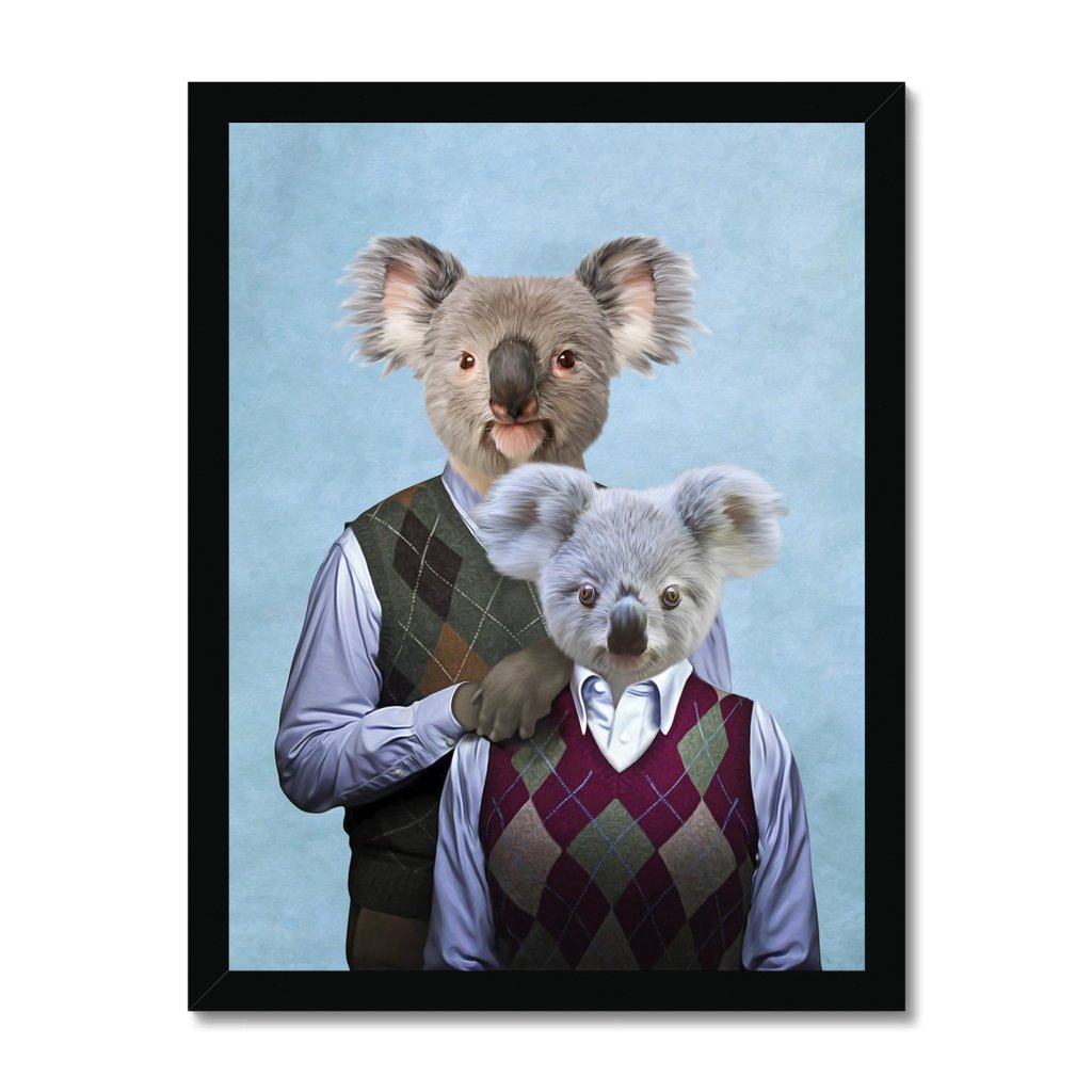 Pet Portraits | Step Doggo's: Animal Art Framed Portrait | Paw & Glory