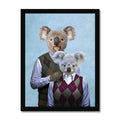 Step Doggo's: Animal Art Framed Portrait