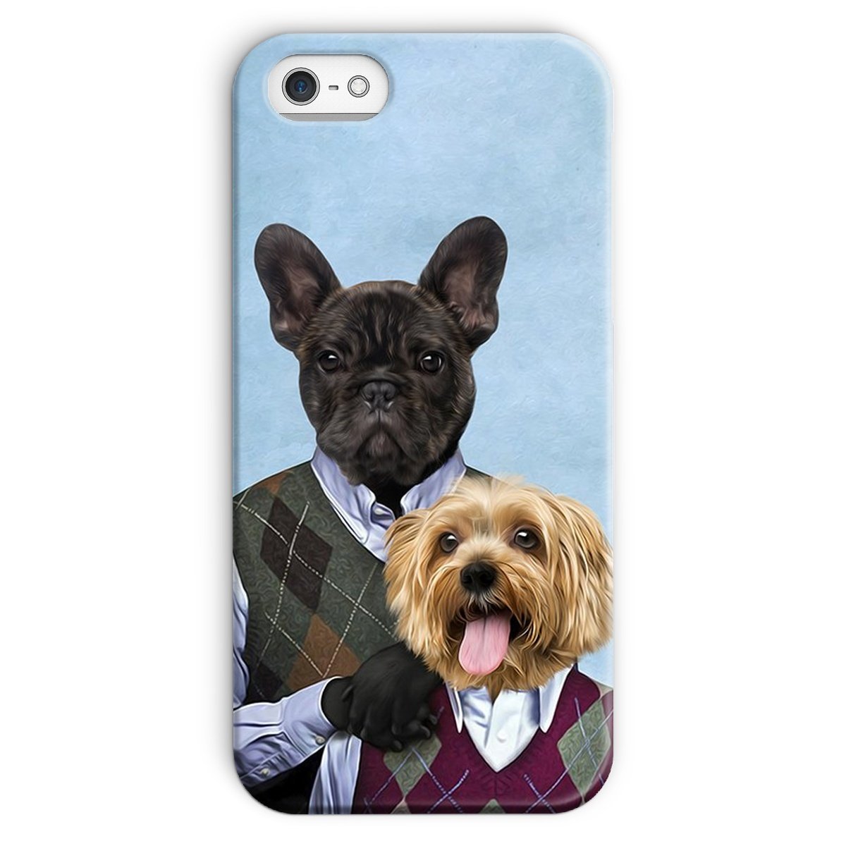 Stepbrother Comedy Duo Custom Pet Phone Case | Personalized Pet Gift | Paw & Glory