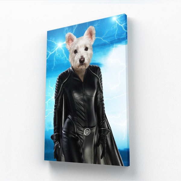 Storm Hero Custom Pet Canvas | Custom Pet Portrait Canvas | Paw & Glory