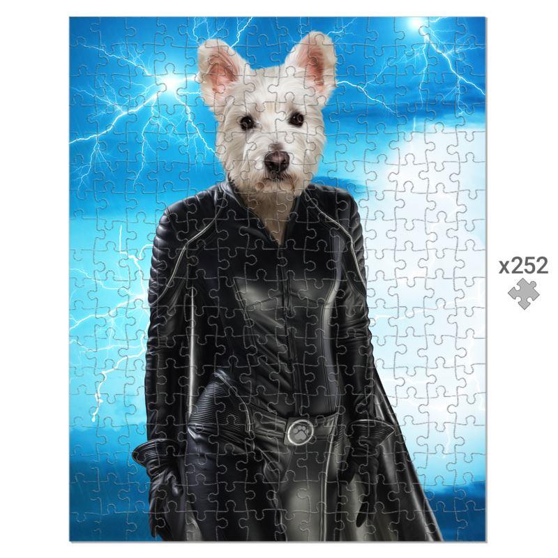 Pet Portraits | Storm (Marvel Inspired): Custom Pet Puzzle | Paw & Glory
