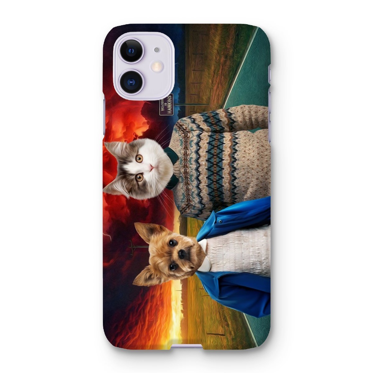 Stranger Things: Custom Pet Phone Case - Paw & Glory - Dog Portraits - Pet Portraits