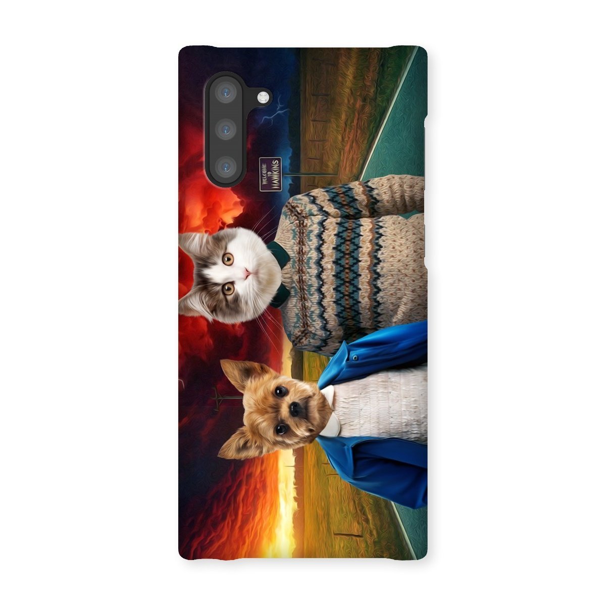 Stranger Things: Custom Pet Phone Case - Paw & Glory - Dog Portraits - Pet Portraits