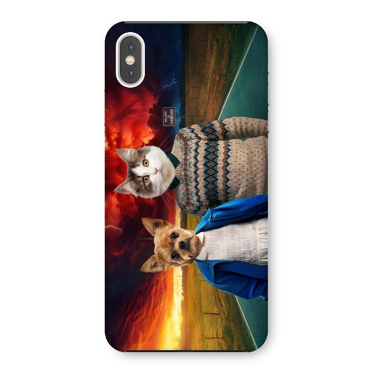 Stranger Things: Custom Pet Phone Case - Paw & Glory - Dog Portraits - Pet Portraits
