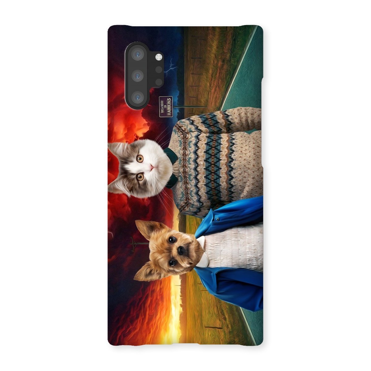 Stranger Things: Custom Pet Phone Case - Paw & Glory - Dog Portraits - Pet Portraits