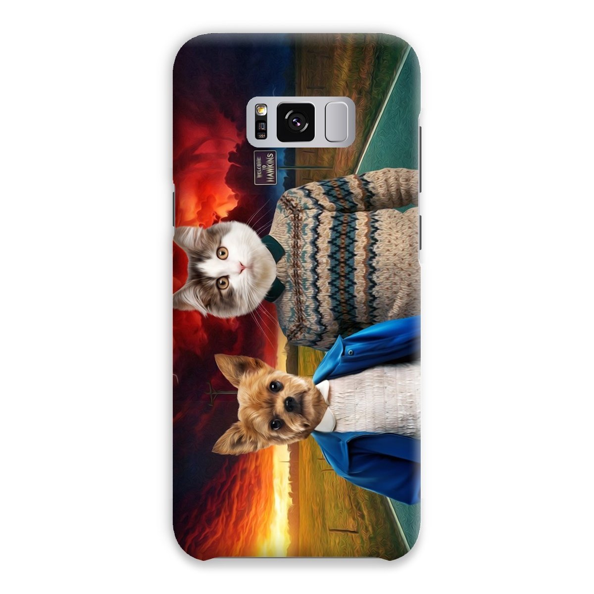 Stranger Things: Custom Pet Phone Case - Paw & Glory - Dog Portraits - Pet Portraits