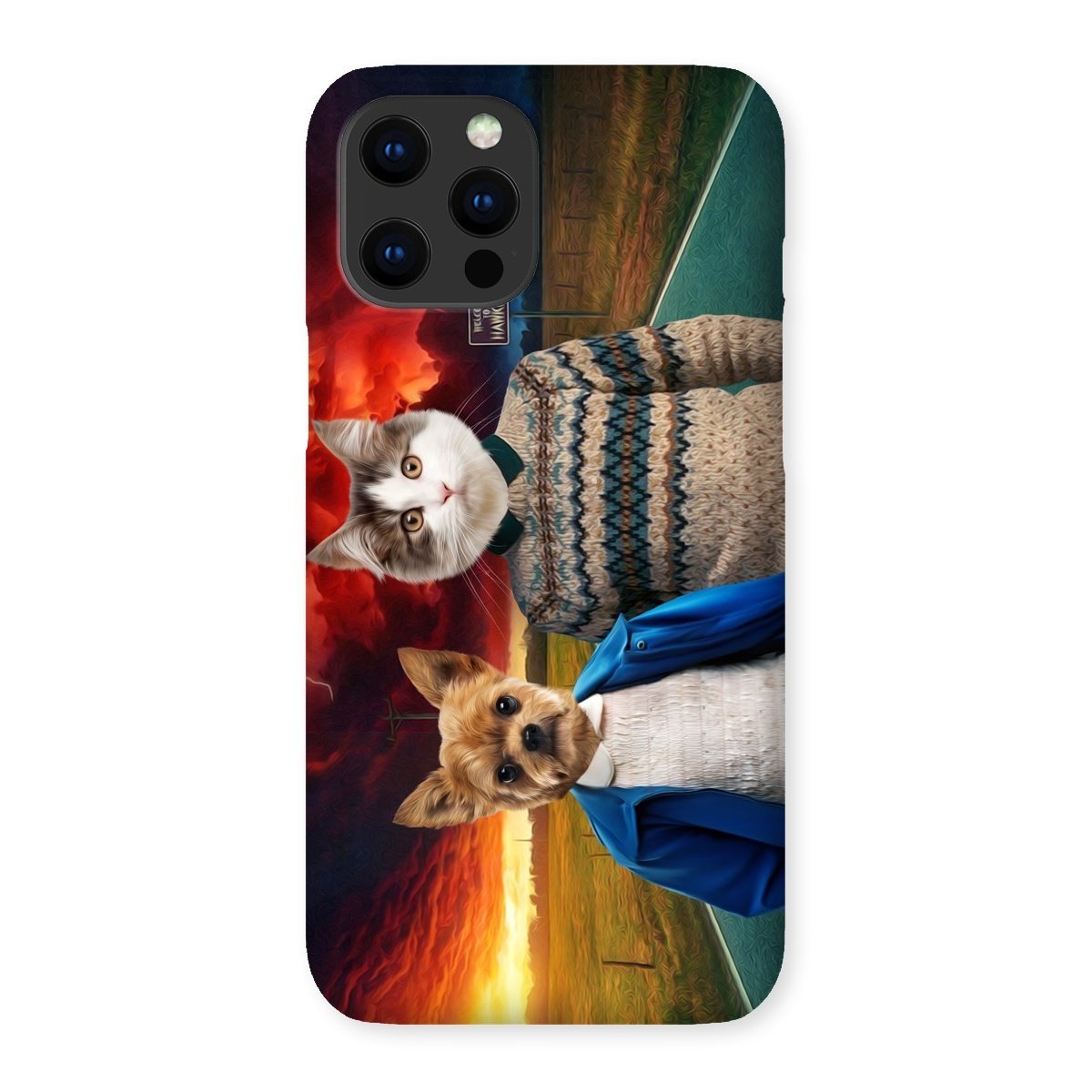 Stranger Things: Custom Pet Phone Case - Paw & Glory - Dog Portraits - Pet Portraits