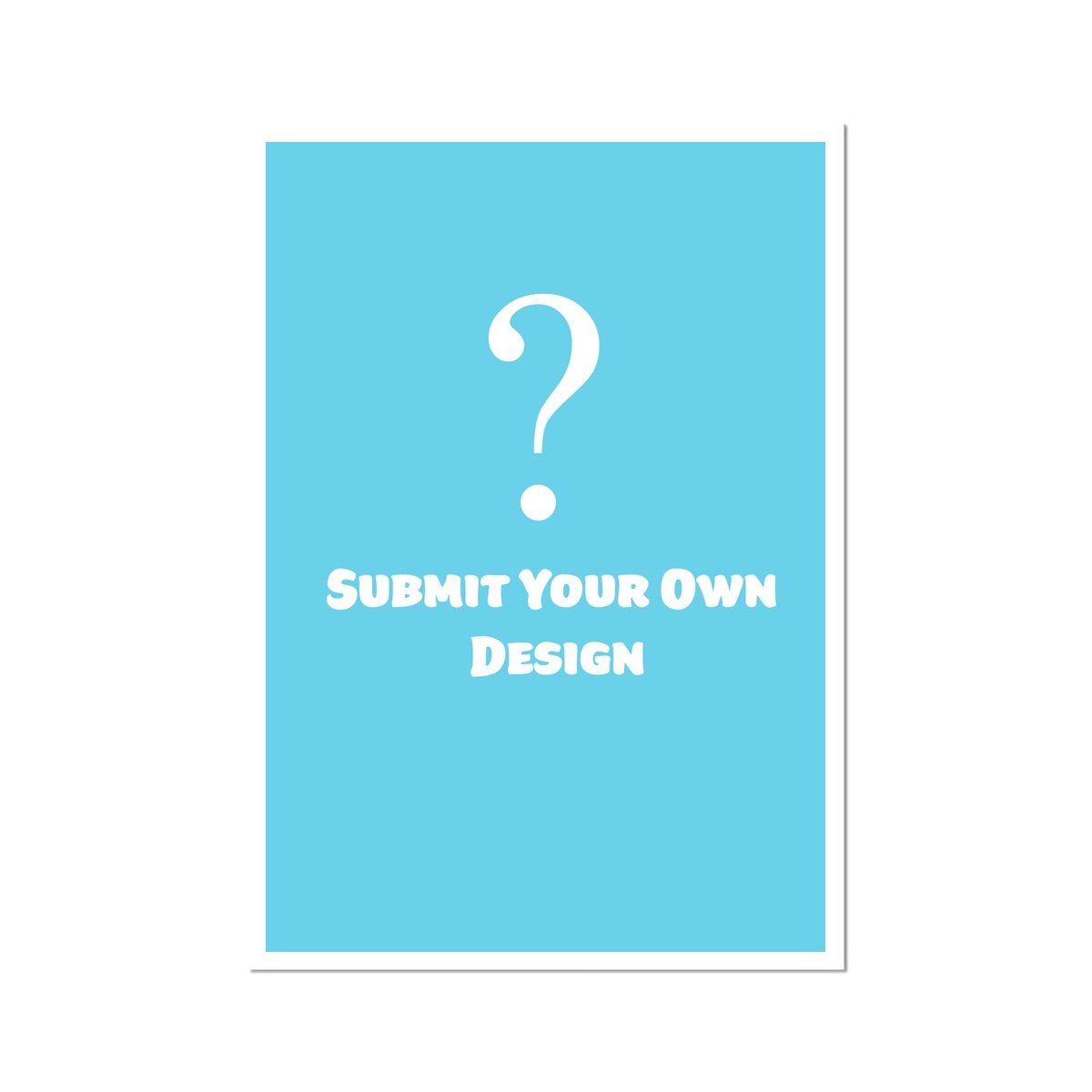 Pet Portraits | Submit Your Own Design: Custom Pet Poster | Paw & Glory