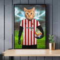 Sunderland Football Club: Custom Pet Portrait