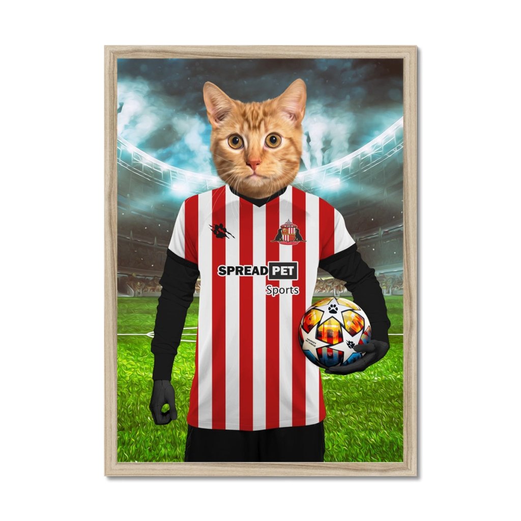 Pet Portraits | Sunderland Football Club: Custom Pet Portrait | Paw & Glory