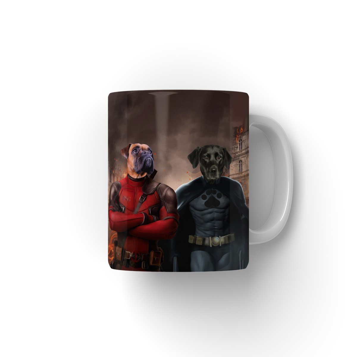 Pet Portraits | Super Dogs: Custom Pet Coffee Mug | Paw & Glory