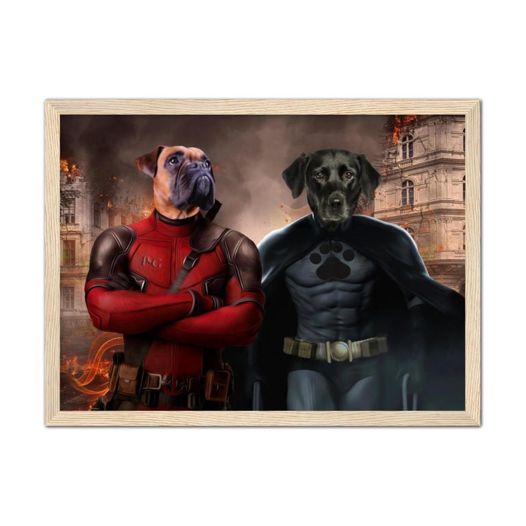 Pet Portraits | Super Dogs: Custom Pet Portrait | Paw & Glory