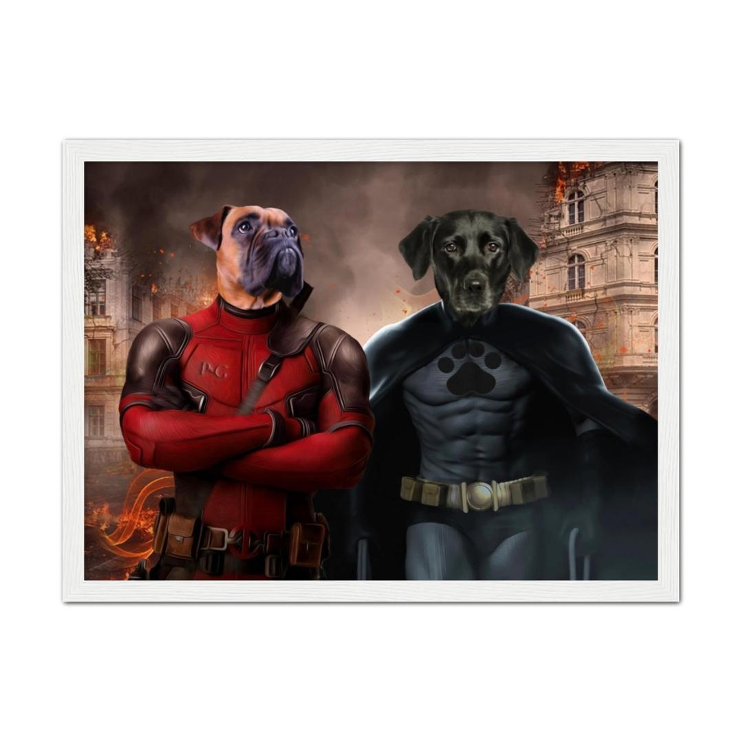 Pet Portraits | Super Dogs: Custom Pet Portrait | Paw & Glory