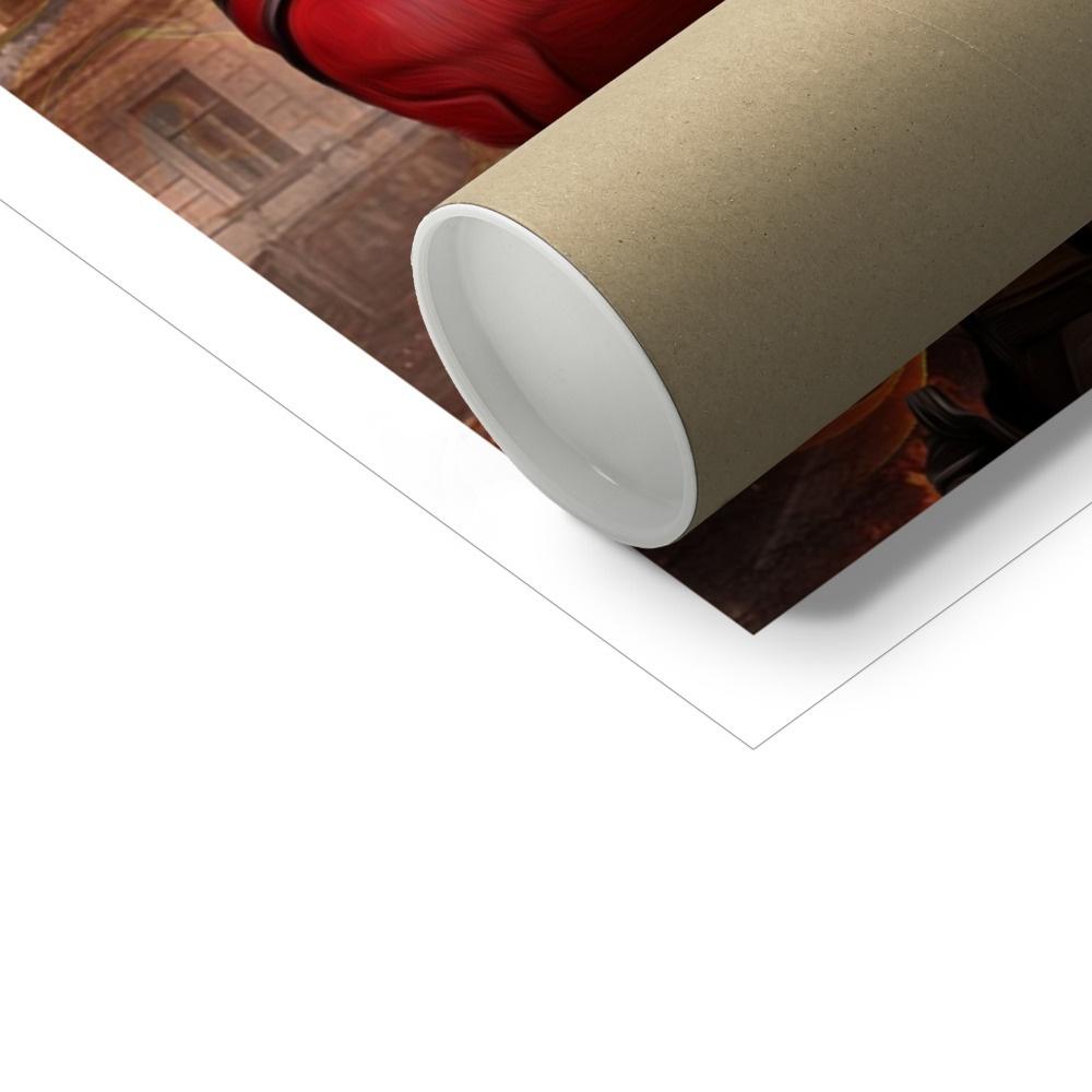 Pet Portraits | Super Dogs: Custom Pet Poster | Paw & Glory