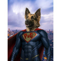 Super Pet: Custom Digital Download Pet Portrait