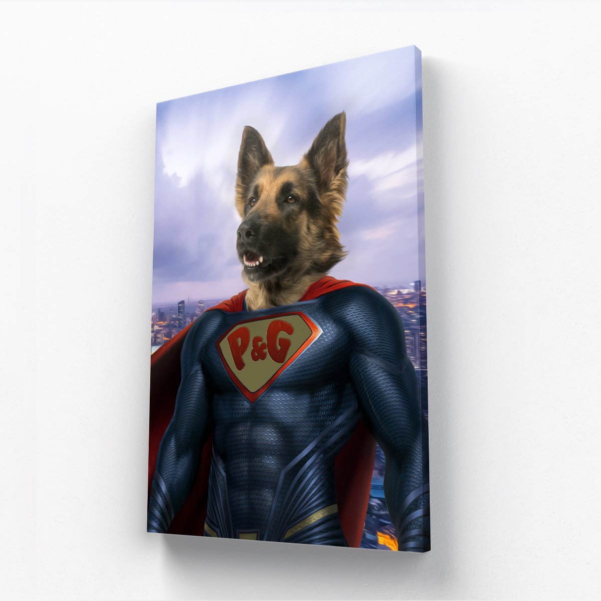 Pet Portraits | Super Pet: Custom Pet Canvas | Paw & Glory