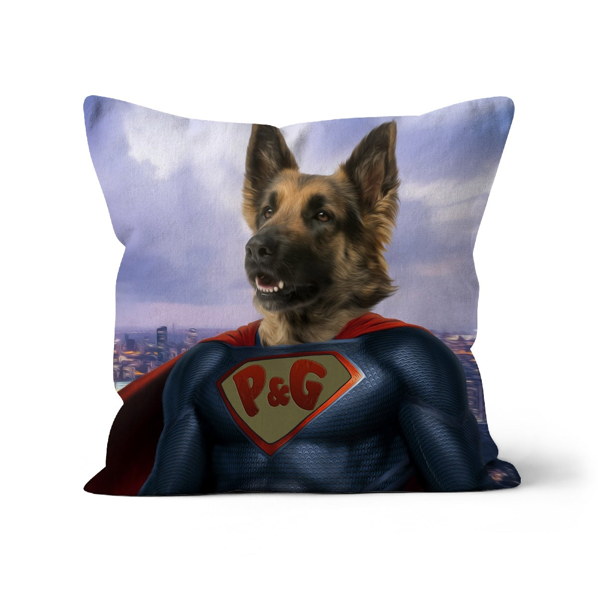 Pet Portraits | Super Pet: Custom Pet Pillow | Paw & Glory