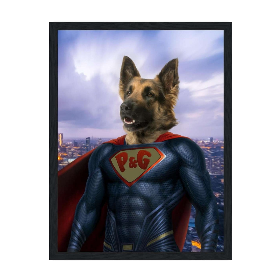Pet Portraits | Super Pet: Custom Pet Portrait | Paw & Glory