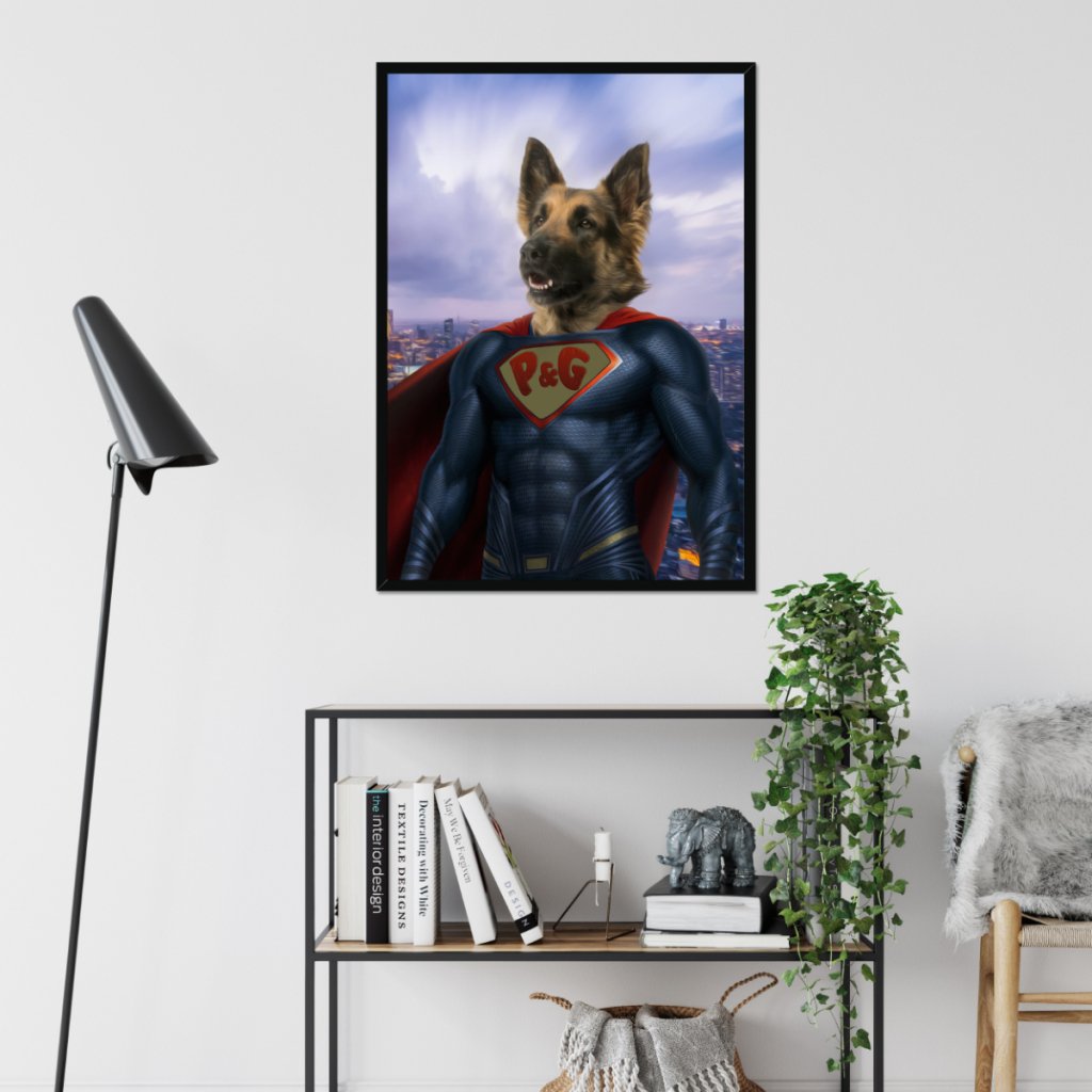 Pet Portraits | Super Pet: Custom Pet Portrait | Paw & Glory