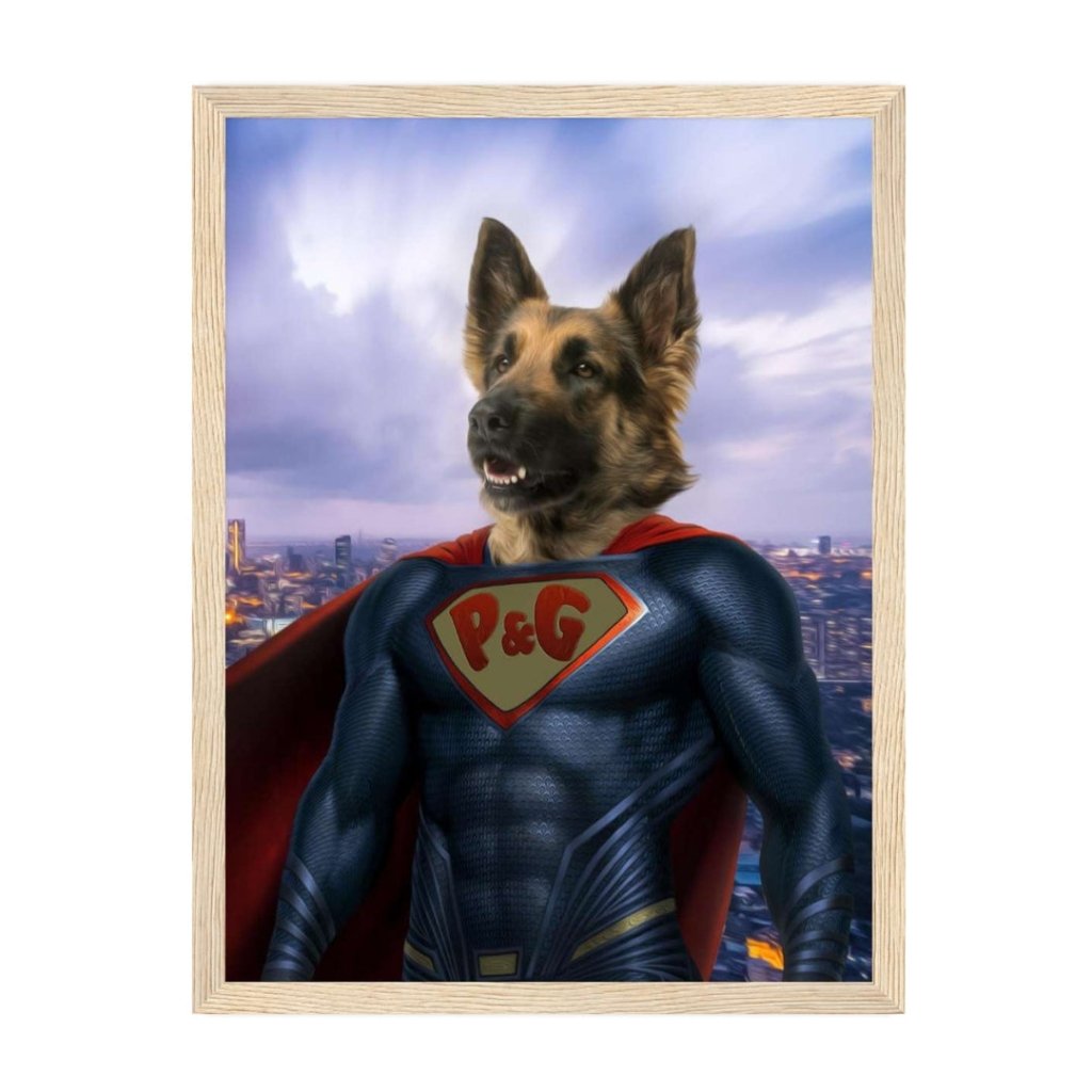 Pet Portraits | Super Pet: Custom Pet Portrait | Paw & Glory