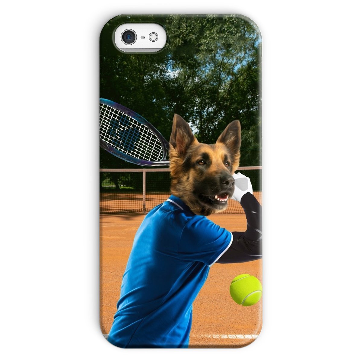Pet Portraits | Tennis Icon: Custom Pet Phone Case | Paw & Glory