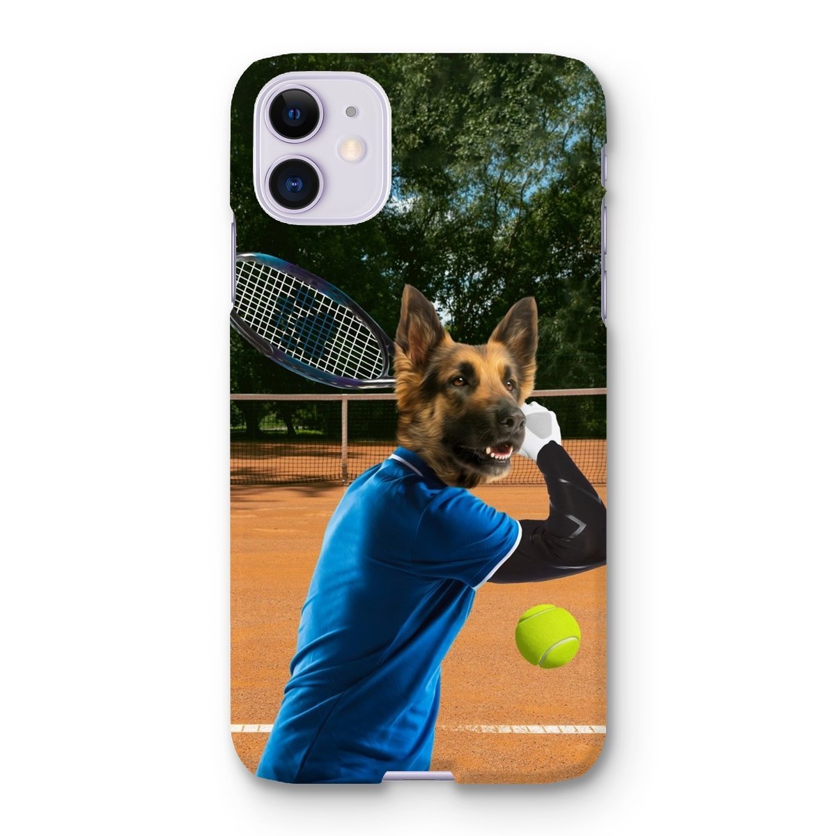 Pet Portraits | Tennis Icon: Custom Pet Phone Case | Paw & Glory