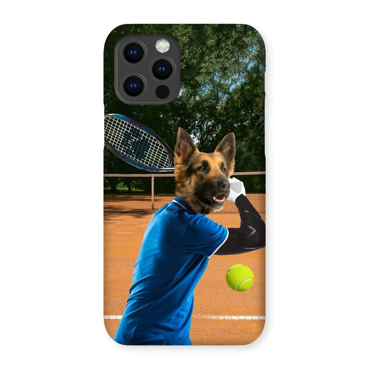 Pet Portraits | Tennis Icon: Custom Pet Phone Case | Paw & Glory