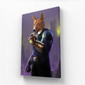 Cosmic Titan: Custom Pet Canvas