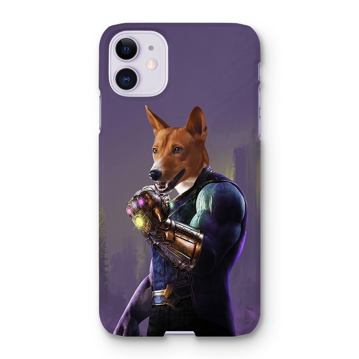 Pet Portraits | Thanos (Marvel Inspired): Custom Pet Phone Case | Paw & Glory