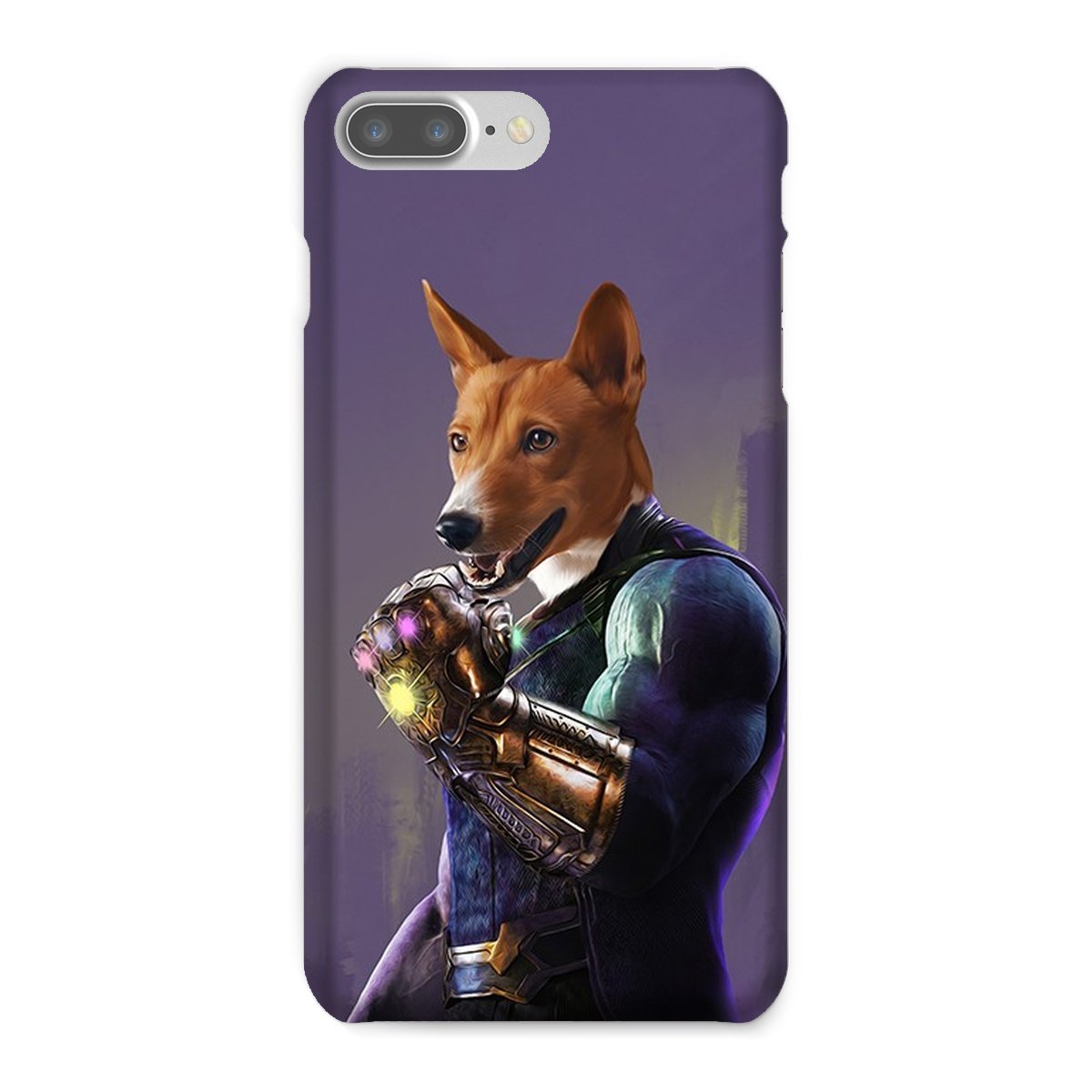 Pet Portraits | Thanos (Marvel Inspired): Custom Pet Phone Case | Paw & Glory