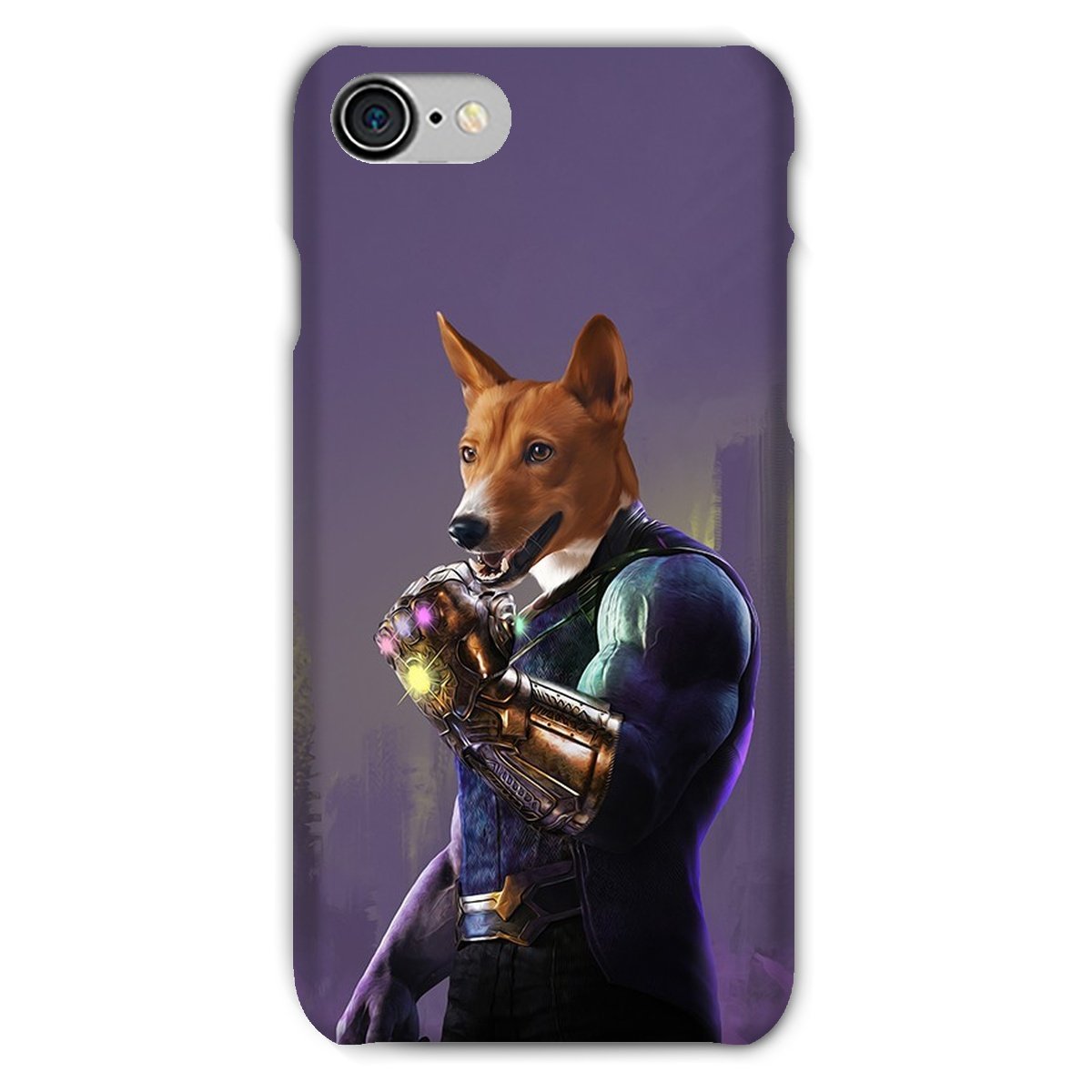 Pet Portraits | Thanos (Marvel Inspired): Custom Pet Phone Case | Paw & Glory