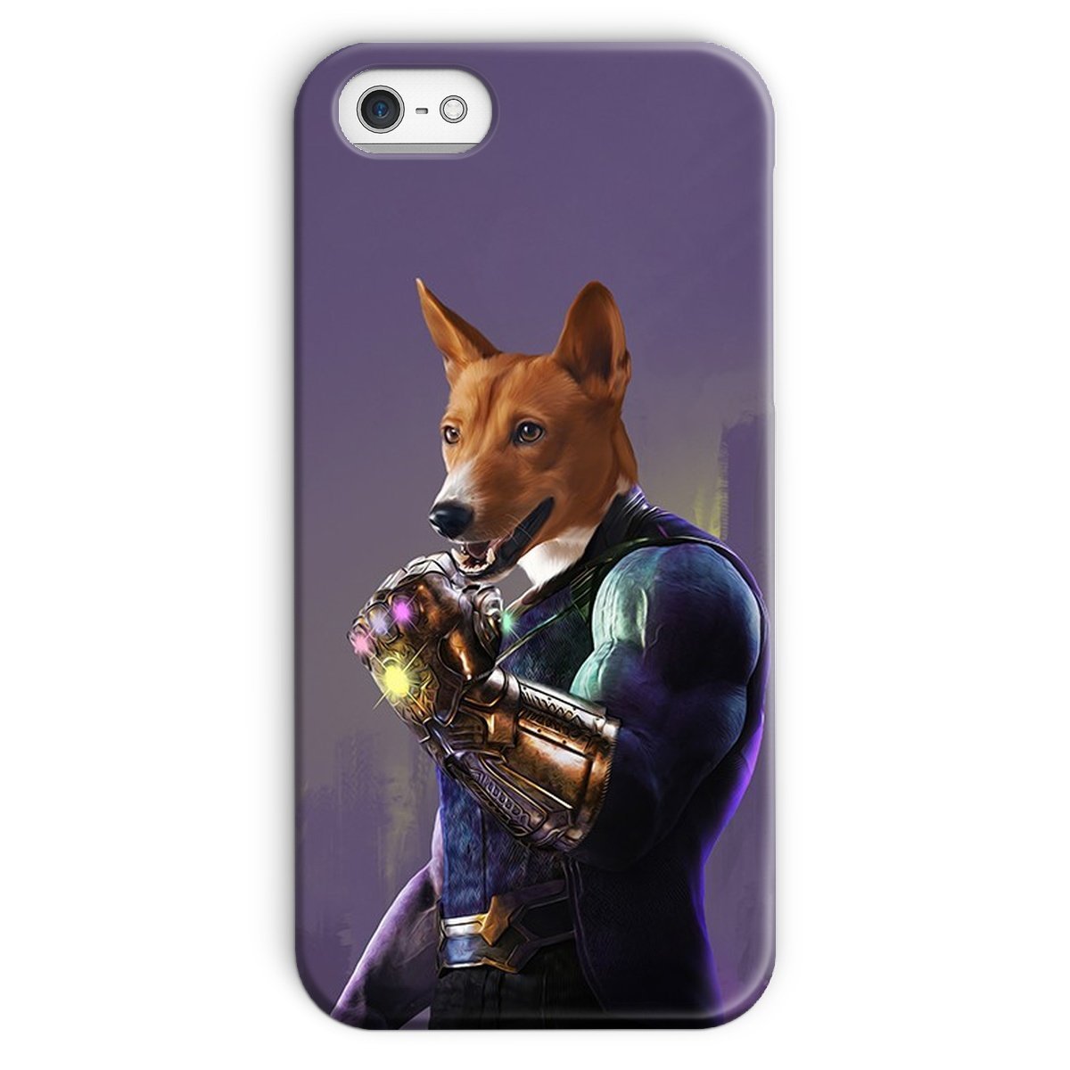 Pet Portraits | Thanos (Marvel Inspired): Custom Pet Phone Case | Paw & Glory