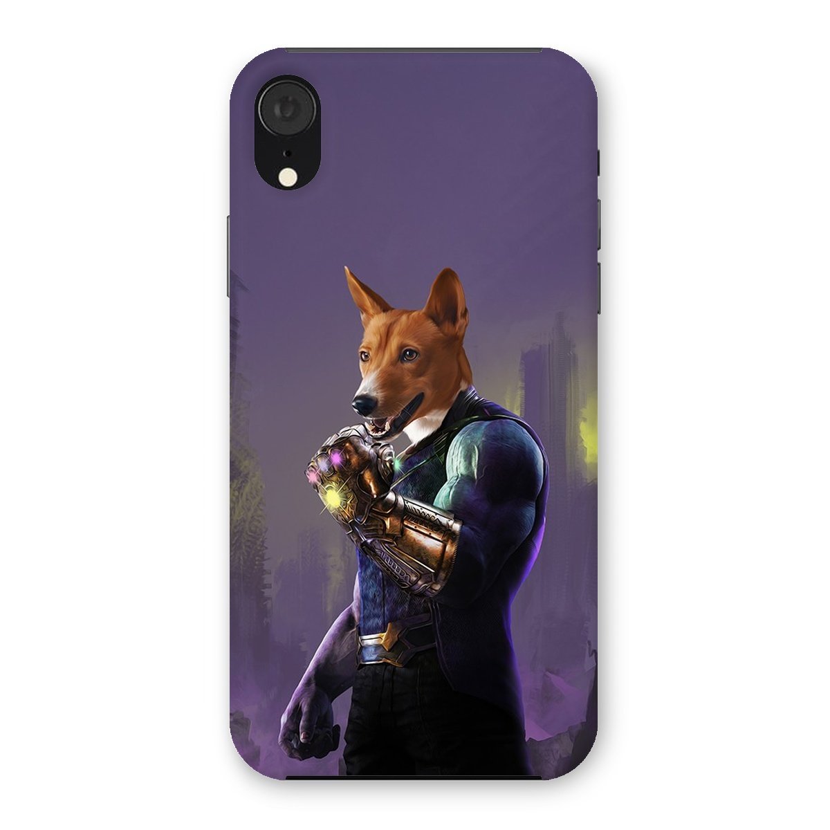 Pet Portraits | Thanos (Marvel Inspired): Custom Pet Phone Case | Paw & Glory