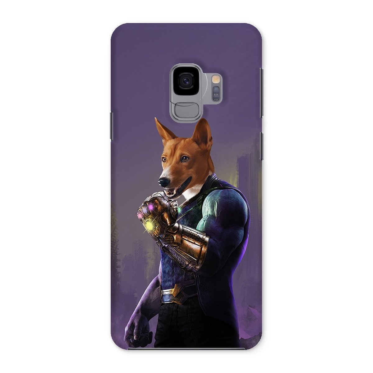 Pet Portraits | Thanos (Marvel Inspired): Custom Pet Phone Case | Paw & Glory