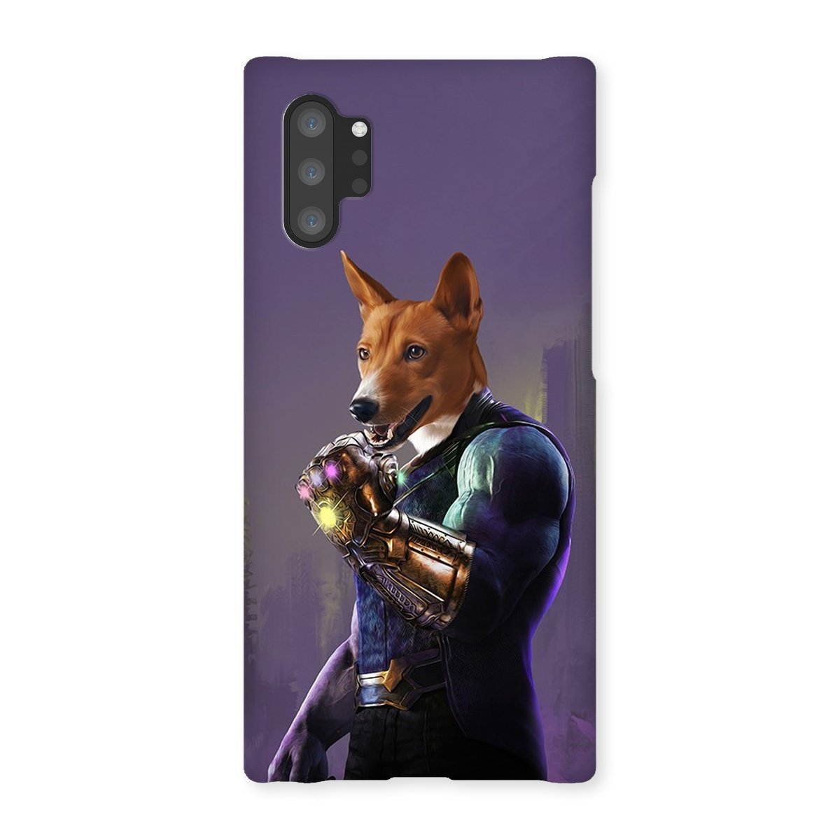 Pet Portraits | Thanos (Marvel Inspired): Custom Pet Phone Case | Paw & Glory