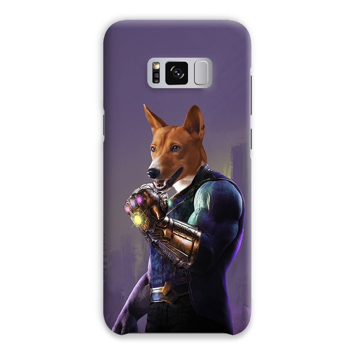 Pet Portraits | Thanos (Marvel Inspired): Custom Pet Phone Case | Paw & Glory