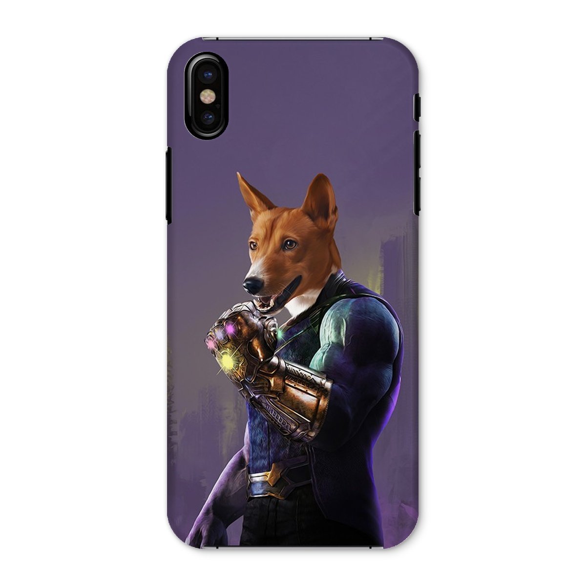 Pet Portraits | Thanos (Marvel Inspired): Custom Pet Phone Case | Paw & Glory