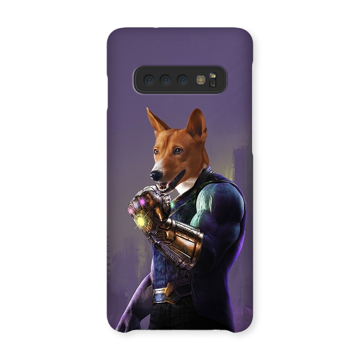 Pet Portraits | Thanos (Marvel Inspired): Custom Pet Phone Case | Paw & Glory