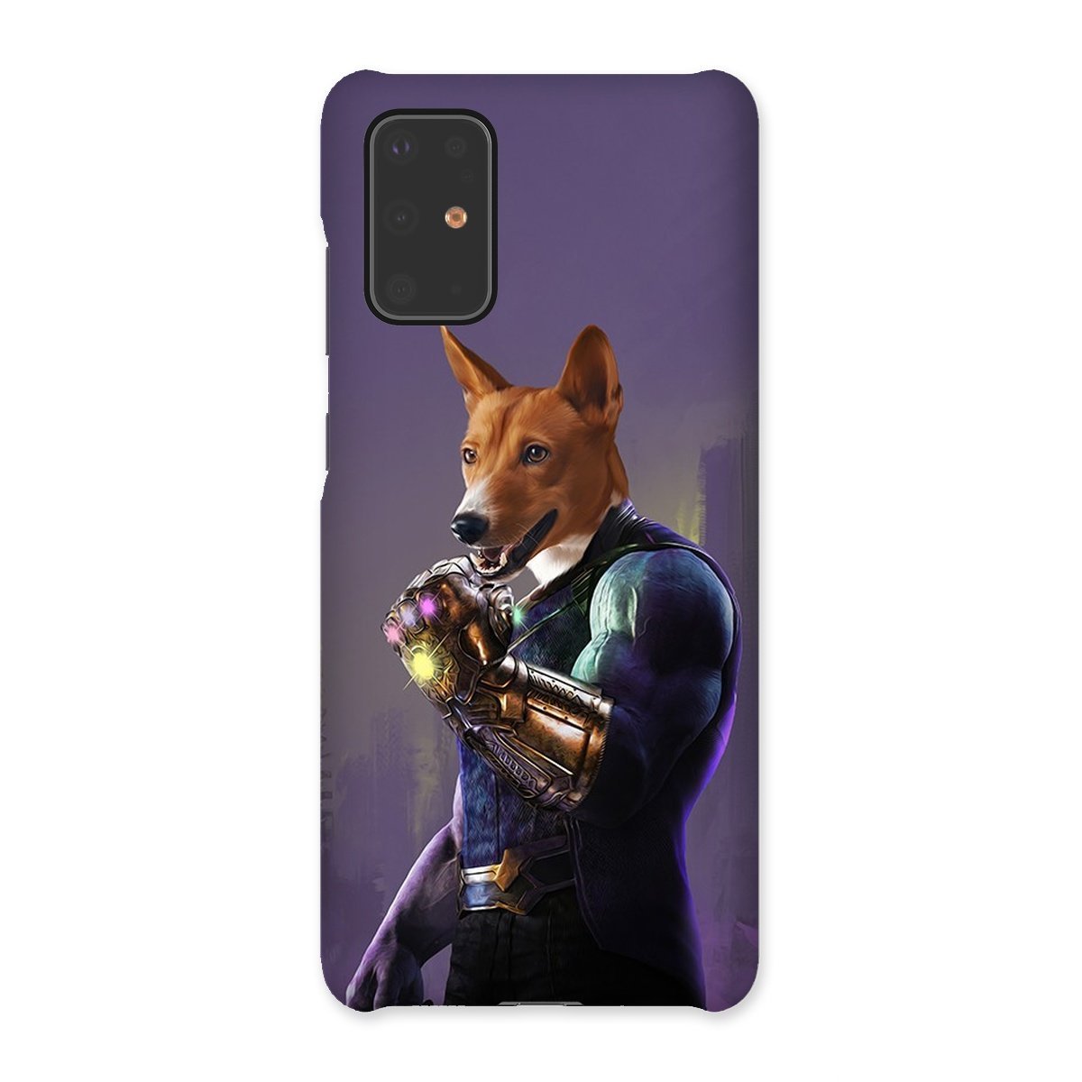 Pet Portraits | Thanos (Marvel Inspired): Custom Pet Phone Case | Paw & Glory