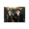 The 2 Brothers (Peaky Blinders Inspired): Animal Art Poster