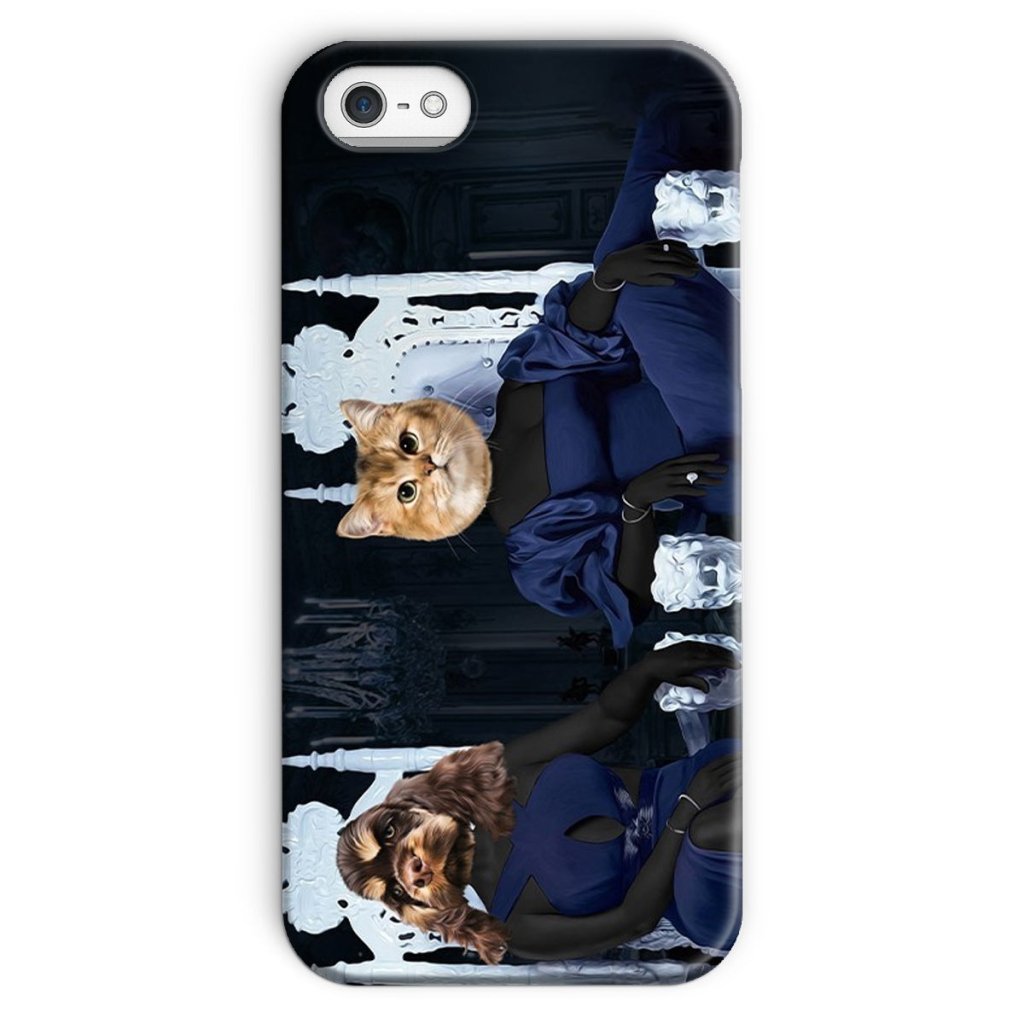 The 2 Housewives Of Atlanta: Custom Pet Phone Case - Paw & Glory - Dog Portraits - Pet Portraits