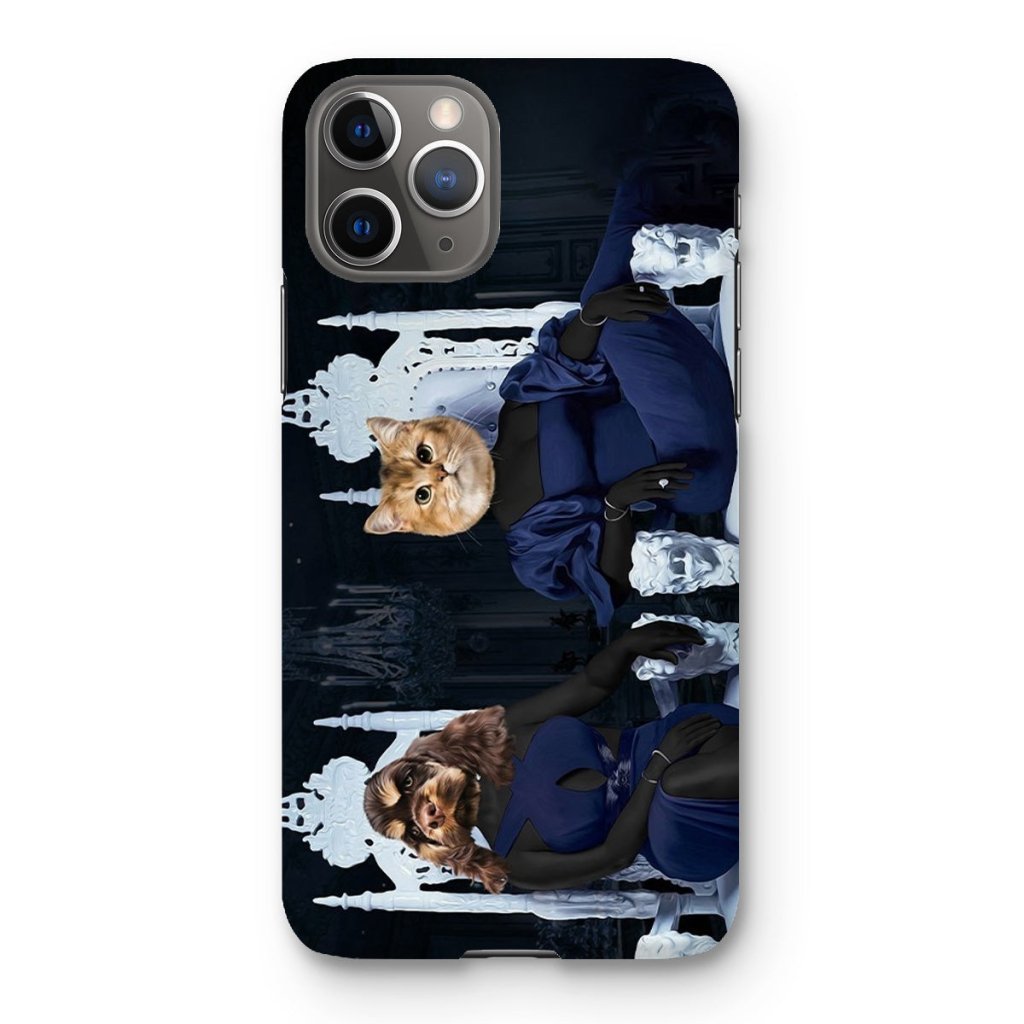 Pet Portraits | The 2 Housewives Of Atlanta: Custom Pet Phone Case | Paw & Glory