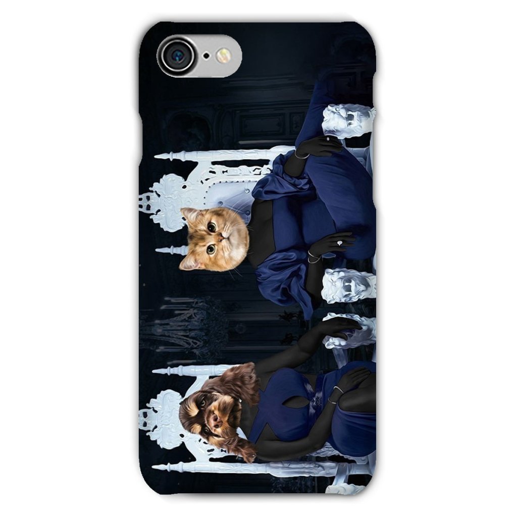 The 2 Housewives Of Atlanta: Custom Pet Phone Case - Paw & Glory - Dog Portraits - Pet Portraits