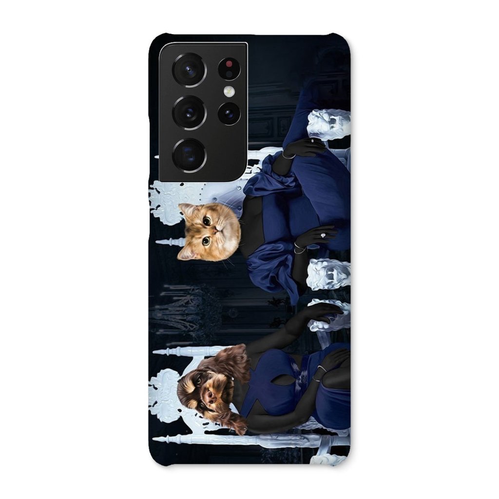 The 2 Housewives Of Atlanta: Custom Pet Phone Case - Paw & Glory - Dog Portraits - Pet Portraits